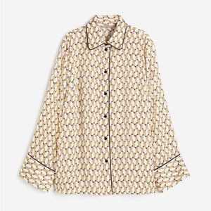 H&M Satin Button-down Shirt *SOLD OUT STYLE*